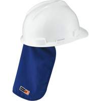 Tampon et voile pour le cou refroidissants et ignifug&eacute;s pour casque de s&eacute;curit&eacute; Chill-Its 6717FR, Bleu Pryde Industrial Inc.