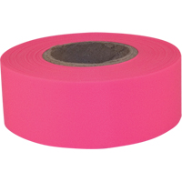 Sub-Zero Flagging Tape, 1.2" W x 150' L, Fluorescent Pink Pryde Industrial Inc.