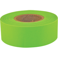 Sub-Zero Flagging Tape, 1.2" W x 150' L, Fluorescent Lime Pryde Industrial Inc.