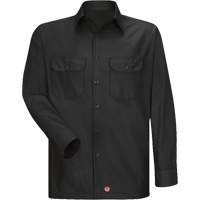 Chemise &agrave; manches longues en tissu ind&eacute;chirable, Hommes, 3T-Grand, Noir Pryde Industrial Inc.