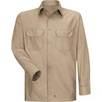 Chemise &agrave; manches longues en tissu ind&eacute;chirable, Hommes, 3T-Grand, Khaki Pryde Industrial Inc.