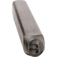 Individual Standard General Purpose Steel Hand Stamp Pieces, # 8, 3/32" Pryde Industrial Inc.