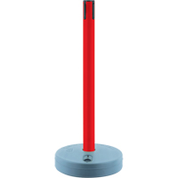 Outdoor TensaBarrier&reg; - Receiver Posts, 37" High, Red Pryde Industrial Inc.