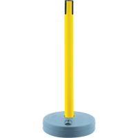 Outdoor TensaBarrier&reg; - Receiver Posts, 37" High, Yellow Pryde Industrial Inc.