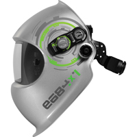 e684 Welding Helmets, 3.94" L x 1.97" W View Area, 4/5 - 13 Shade Range, Silver Pryde Industrial Inc.