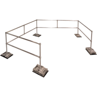 RoofGuard Classic System - Packaged Kits, Aluminum, 72" W x 216" L x 42" H Pryde Industrial Inc.