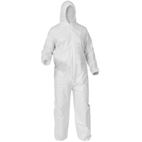 Kleenguard A35 Coveralls, Small, White, Microporous Pryde Industrial Inc.