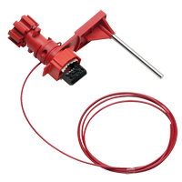 Petit dispositif de verrouillage avec bras de blocage pour valves, Type Universel Pryde Industrial Inc.