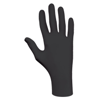 6112PF Biodegradable Gloves, X-Small, Nitrile, 4-mil, Powder-Free, Black Pryde Industrial Inc.