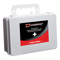 Trousse de premiers soins pour bureau Dynamic, Dispositif m&eacute;dical Classe 1, Boîte en plastique Pryde Industrial Inc.