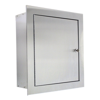 Armoire &agrave; soupape en acier inoxydable en retrait Pryde Industrial Inc.