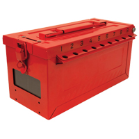 Petit boîtier verrouillable pour groupe, Rouge Pryde Industrial Inc.
