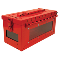 Petit boîtier verrouillable pour groupe, Rouge Pryde Industrial Inc.