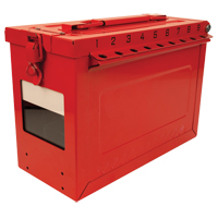 Grand boîtier verrouillable pour groupe, Rouge Pryde Industrial Inc.