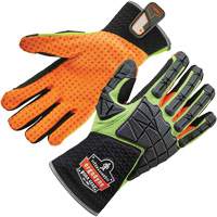 Gants &agrave; dos absorbeur d'impacts ProFlex 925F(X), Petit, Paume en Cuir refendu, Poignet &agrave; enfiler Pryde Industrial Inc.