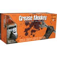 Grease Monkey&reg; Gloves, Medium, Latex, 15-mil, Powder-Free, Blue Pryde Industrial Inc.