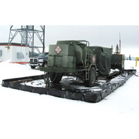 Barres L-Rod Insta-Berm, Capacit&eacute; 748 gal. US, 10' la x 10' lo x 12" h, Support en L Pryde Industrial Inc.