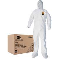 Kleenguard A40 Coveralls, 2X-Large, White, Microporous Pryde Industrial Inc.