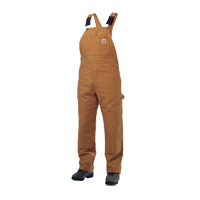 Salopettes en canevas de coton non doubl&eacute;e, Hommes, Grand, Brun Pryde Industrial Inc.