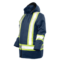 Safety Parka, Navy Blue, Large Pryde Industrial Inc.