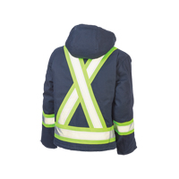Safety Jacket, Navy Blue, Large Pryde Industrial Inc.