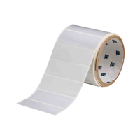 &eacute;tiquettes imprimables ToughBond &agrave; transfert thermique, Polyester, 3" lo x 1" h, Blanc Pryde Industrial Inc.