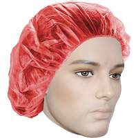Bonnets bouffants, Polypropyl&egrave;ne, 21", Rouge Pryde Industrial Inc.