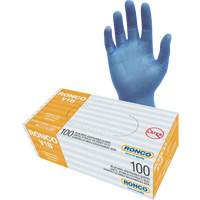Disposable Gloves, X-Large, Vinyl, 3-mil, Powder-Free, Clear Pryde Industrial Inc.