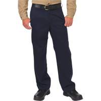 Arc Flash Work Pant, 28, x 26, Navy Blue, 12.4 cal/cm2 Pryde Industrial Inc.