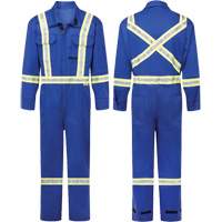 Combinaisons ignifuges 7 oz Avenger, Taille 34, Bleu royal Pryde Industrial Inc.