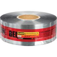 Scotch&reg; Detectable Buried Barricade Tape, English, 3" W x 1000' L, 5 mils, Black on Red Pryde Industrial Inc.