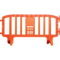 Movit Barricade, Interlocking, 78" L x 39" H, Orange Pryde Industrial Inc.