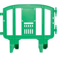 Minit Barricade, Interlocking, 49" L x 39" H, Green Pryde Industrial Inc.