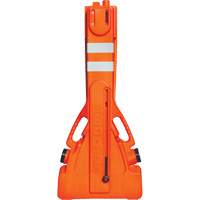 Multi-Gate Barricade, 43" H x 90" L, Orange Pryde Industrial Inc.