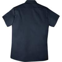 Short-Sleeved Twill Work Shirt, Men's, 4X-Large, Navy Blue Pryde Industrial Inc.
