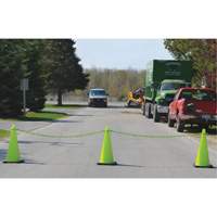 Traffic Cone & Chain Kit, 28", Orange, 4" & 6" Reflective Collar(s) Pryde Industrial Inc.