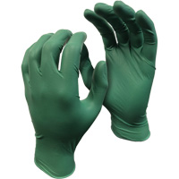 5559PF Green Monkey Gloves, Small, Nitrile, 4-mil, Powder-Free, Green Pryde Industrial Inc.