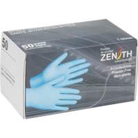 Vending Pack Disposable Gloves, Medium, Nitrile, 4.5-mil, Powder-Free, Blue Pryde Industrial Inc.
