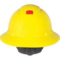 Full Brim Hardhat with Uvicator Sensor, Ratchet Suspension Pryde Industrial Inc.