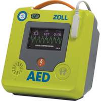 D&eacute;fibrillateur AED 3 BLS pour secouristes professionnels, Semi-automatique, Français, Classe 4 Pryde Industrial Inc.