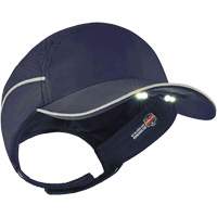 Skullerz&reg; 8965 Lightweight Bump Cap Hat with LED Lighting, Navy Blue Pryde Industrial Inc.
