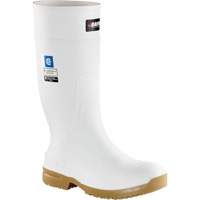 Slip Resistant Boots, Rubber, Steel Toe, Size 4 Pryde Industrial Inc.