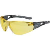 Z2900 Series Safety Glasses, Amber Lens, Anti-Scratch, ANSI Z87+/Meets/Exceeds CSA Z94.3 Pryde Industrial Inc.