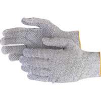 Sure Knit Cut Resistant Composite Gloves, Size 2X-Small, 13 Gauge, Stainless Steel/Dyneema&reg; Shell, ANSI/ISEA 105 Level 4/ASTM ANSI Level A5 Pryde Industrial Inc.