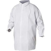 KleenGuard A20 Lab Coats, SMS, White, Small Pryde Industrial Inc.