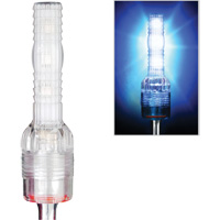 Tiges de s&eacute;curit&eacute; avec lumi&egrave;re DEL tr&egrave;s visibles Safety Whip Pryde Industrial Inc.