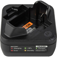 Chargeur de batterie radio bidirectionnelle &agrave; d&eacute;bit rapide Pryde Industrial Inc.