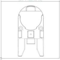 Adaptateur de casque de s&eacute;curit&eacute; pour serre-t&ecirc;tes VeriShield de Howard Leight Pryde Industrial Inc.