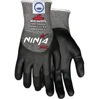 Gants r&eacute;sistant aux coupures Max Ninja, Taille Moyen, Calibre 10, Rev&ecirc;tement Bipolym&egrave;re, Enveloppe en Dyneema, ASTM ANSI niveau A3 Pryde Industrial Inc.