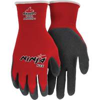 Gants enduits Flex Ninja, Grand, R&ecirc;vetement Latex de caoutchouc, Calibre 15, Enveloppe en Nylon Pryde Industrial Inc.